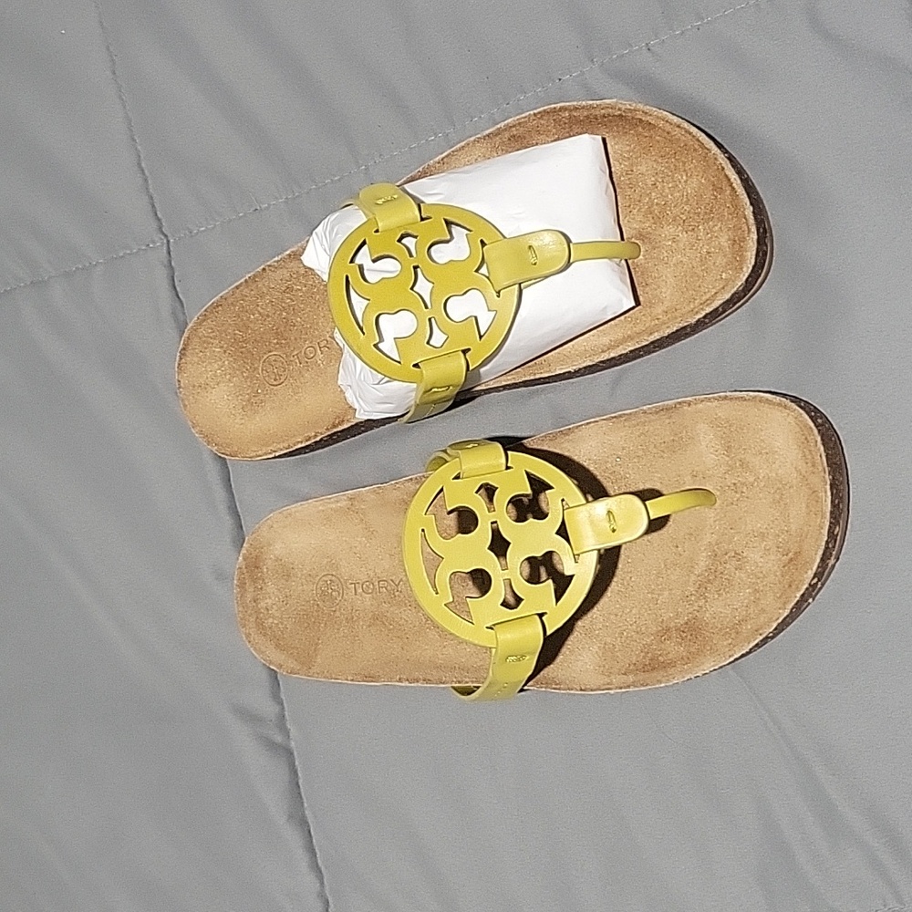 Tory Burch Milford cloud leather sandal 6.5